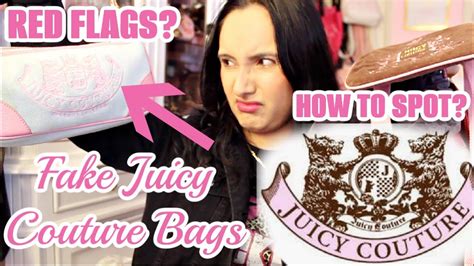 how to tell fake juicy couture bags|vintage juicy couture bags real.